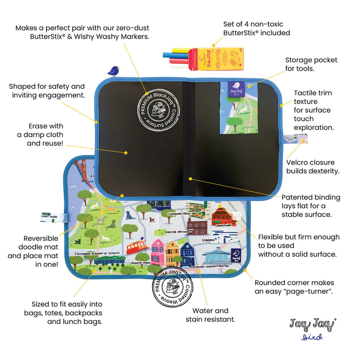 Ocean Life Erasable Mat