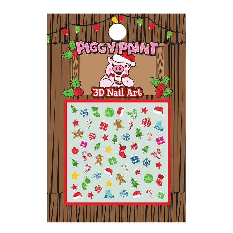 Christmas Cutie Nail Art - Needle and Grain