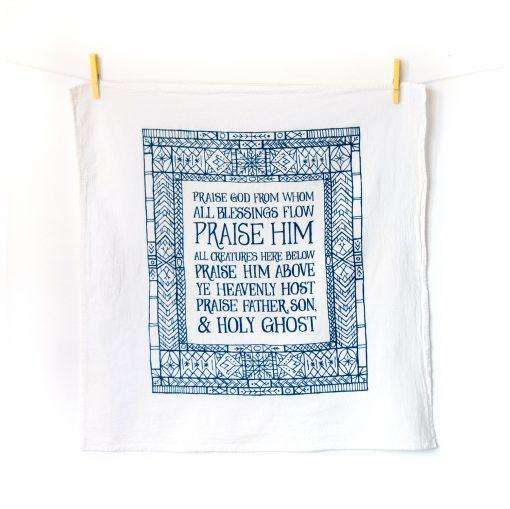 Doxology Tea Towel - Needle and Grain