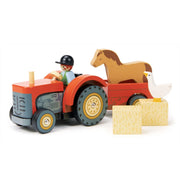 Farmyard Tractor - Needle and Grain
