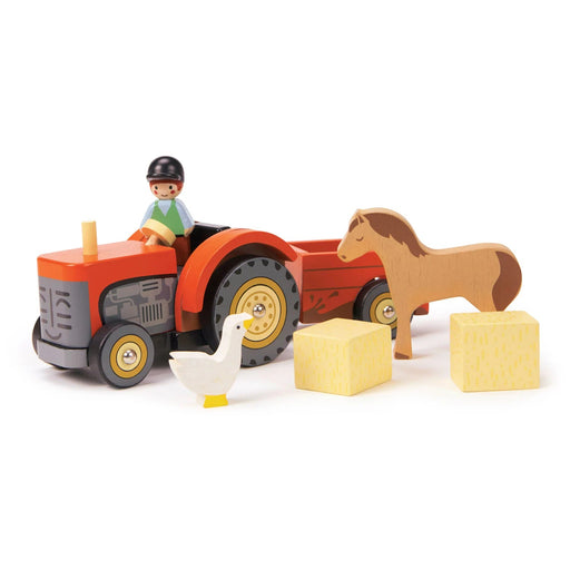 Farmyard Tractor - Needle and Grain