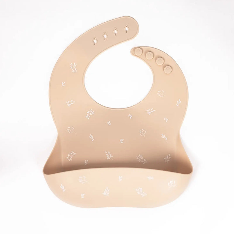 Foliage Leaves Silicone Bib - Needle and Grain