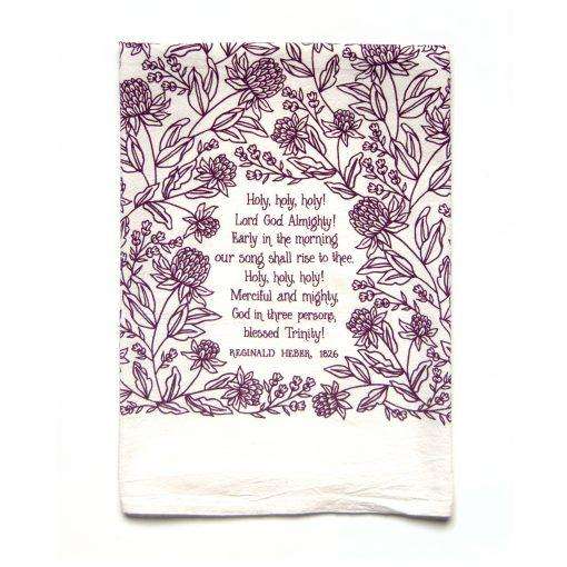 Holy, Holy, Holy Tea Towel - Needle and Grain