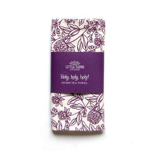 Holy, Holy, Holy Tea Towel - Needle and Grain