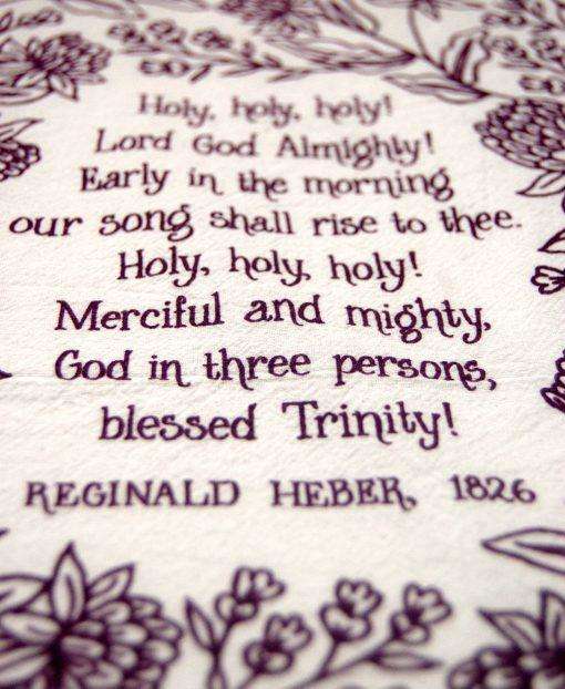 Holy, Holy, Holy Tea Towel - Needle and Grain