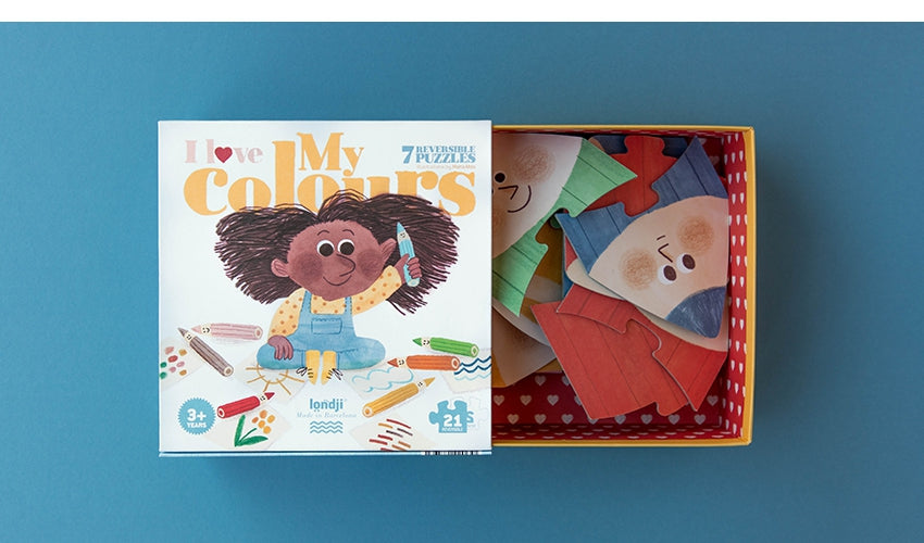 I Love My Colors Reversible Puzzle