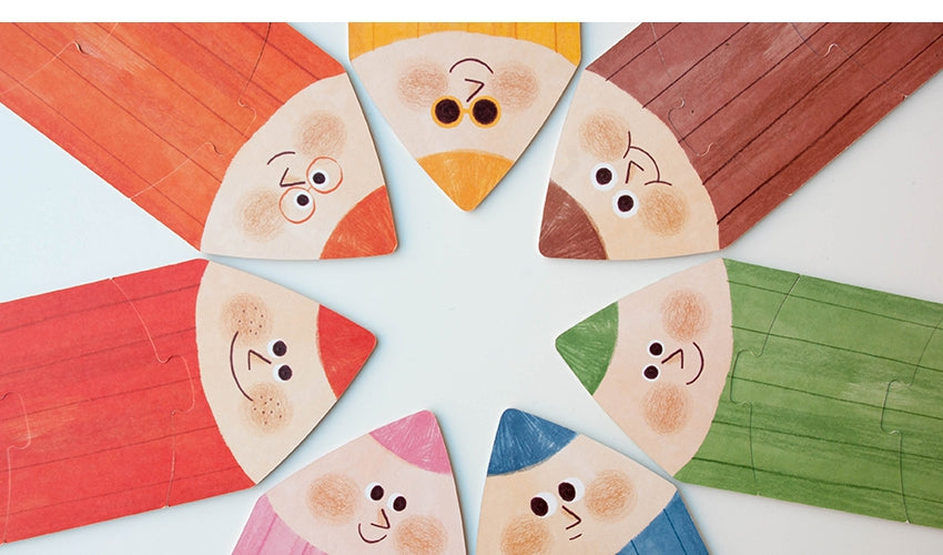 I Love My Colors Reversible Puzzle