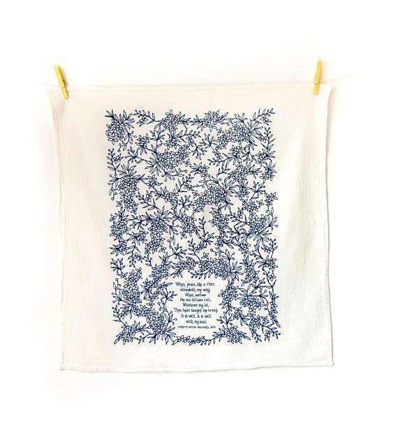 It is Well Kitchen Towel Tea Towel - Needle and Grain