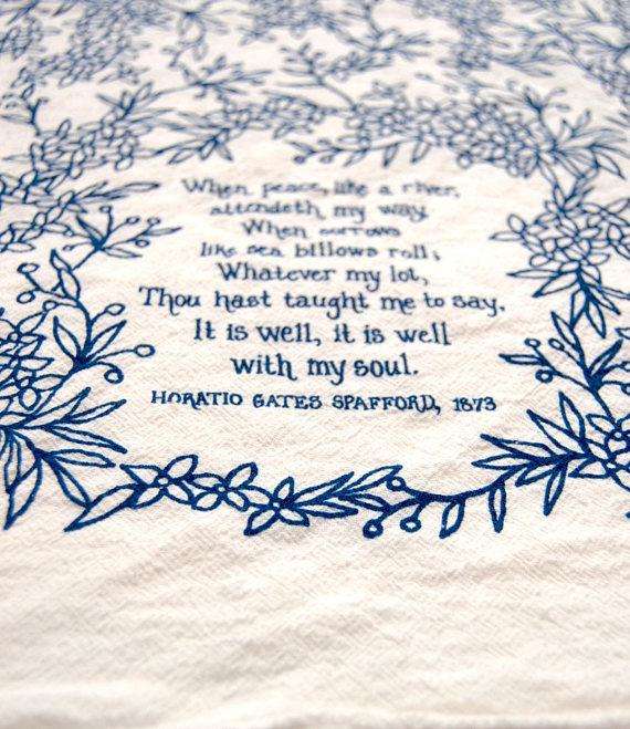 It is Well Kitchen Towel Tea Towel - Needle and Grain