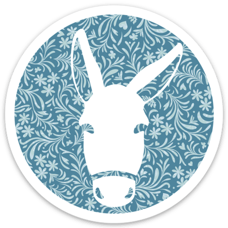 Mule Stickers - Needle and Grain