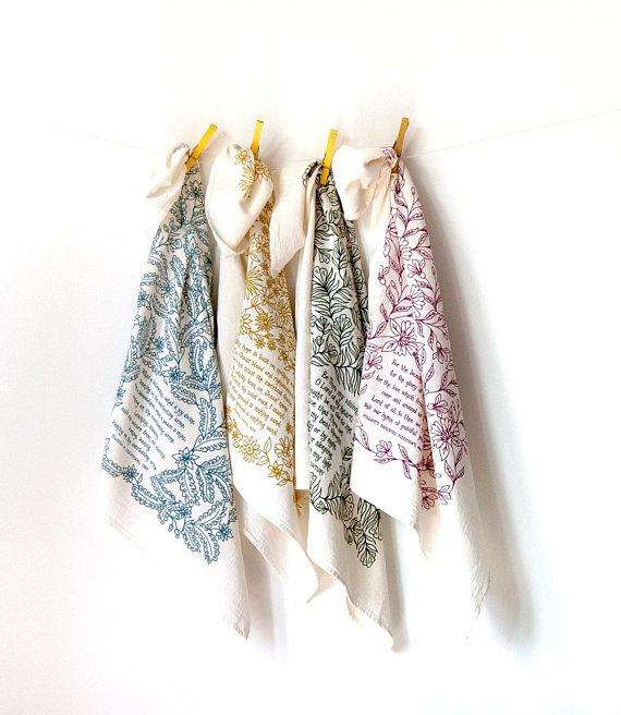 For the Beauty of the Earth Tea Towel