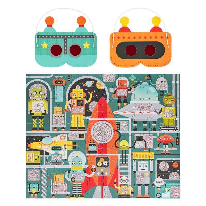 Robot Factory Decoder Puzzle - Needle and Grain