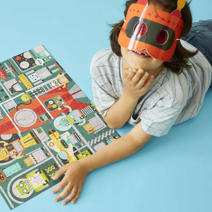 Robot Factory Decoder Puzzle