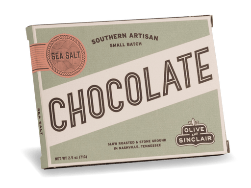 Sea Salt Chocolate Bar - Needle and Grain