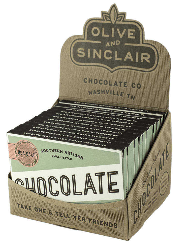 Sea Salt Chocolate Bar - Needle and Grain