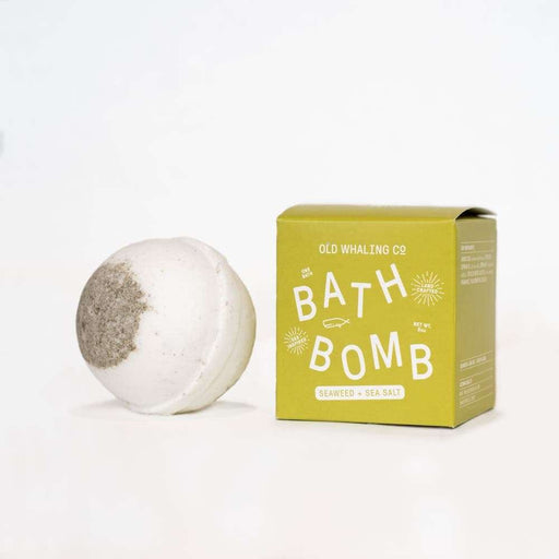 Seaweed and Sea Salt Bath Bomb - Needle and Grain