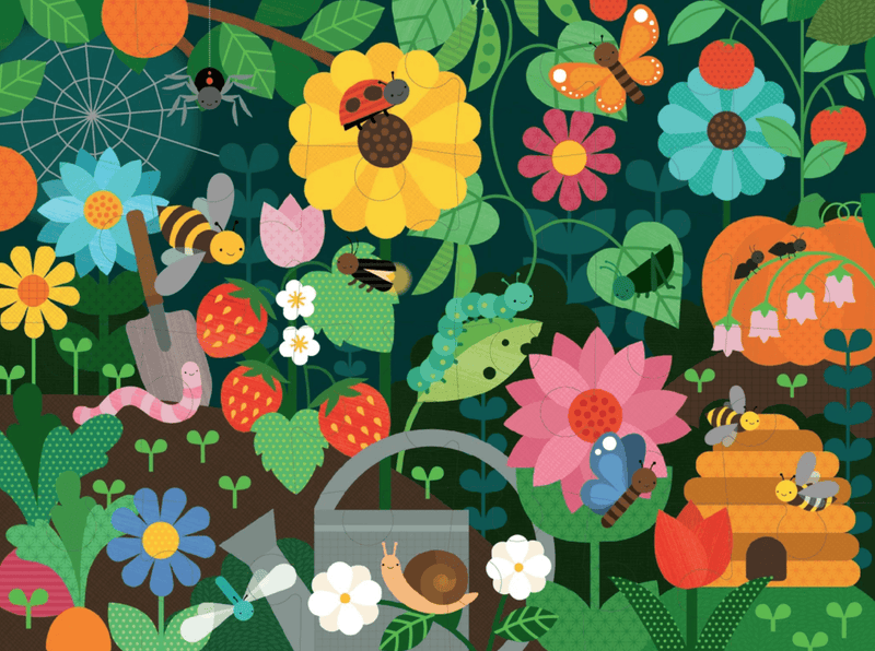 Secret Garden Floor Puzzle - Needle and Grain