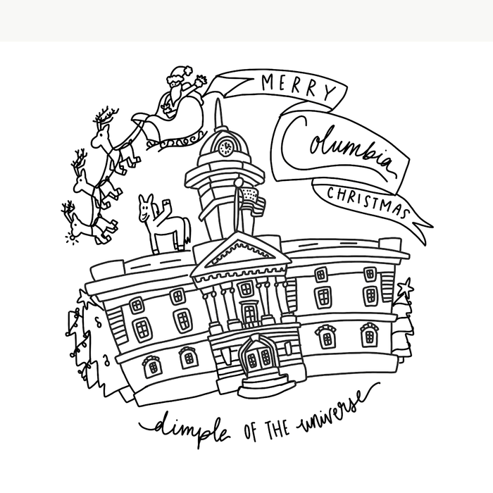 Columbia Ornament