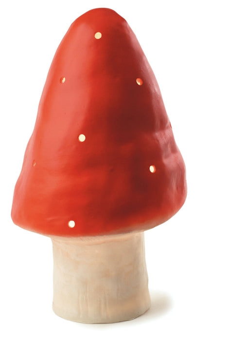 Small Red Mushroom Lamp