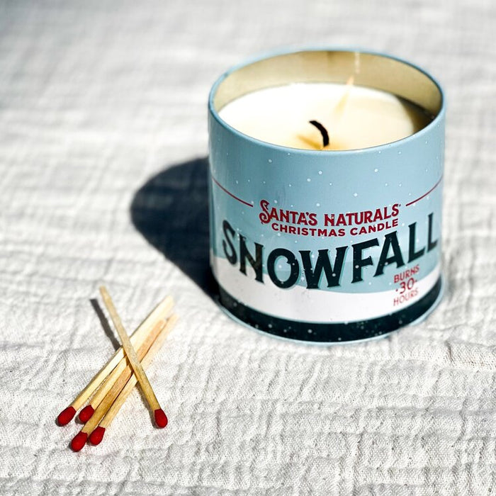 Snowfall Candle