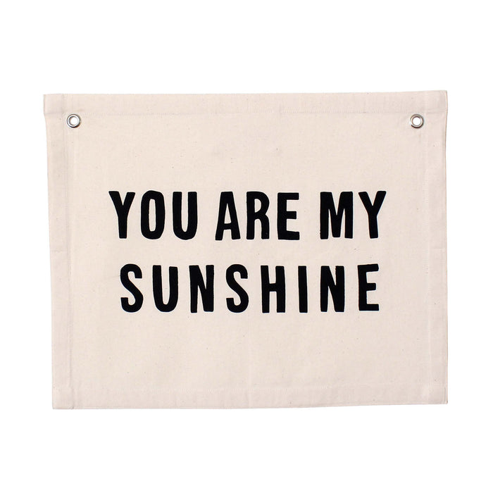 You are My Sunshine Canvas Banner
