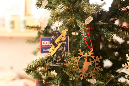 Tennessee Bear Ornament - Needle and Grain