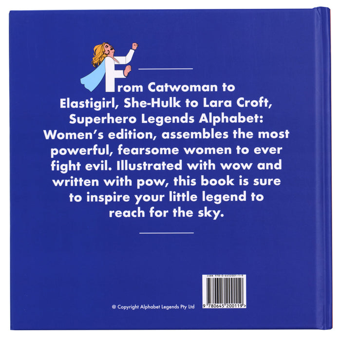 Women Superhero Legends Alphabet