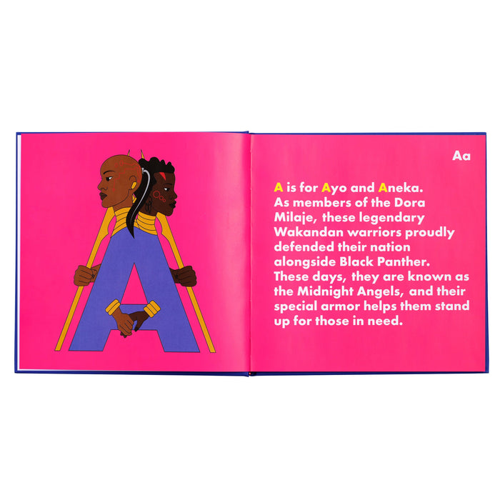 Women Superhero Legends Alphabet